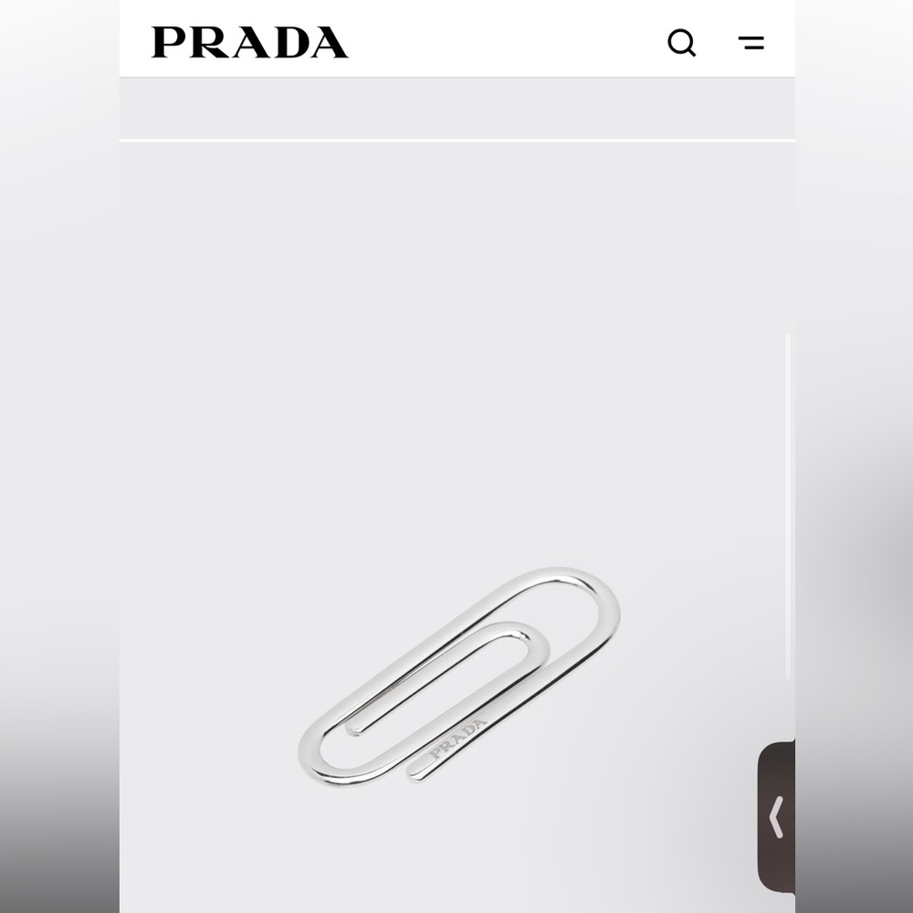 Prada Money Clip